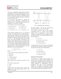 IR3640MTRPBF 데이터 시트 페이지 18