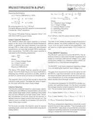 IRU3037ACSTRPBF Datasheet Page 6