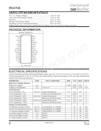 IRU3146CFTR Datenblatt Seite 2