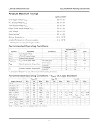 ISPPAC-CLK5620V-01T100I Datasheet Page 4
