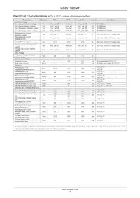 LC05112C01MTTTG Datasheet Page 3