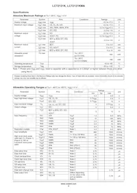 LC72131KMA-AE Datasheet Page 2