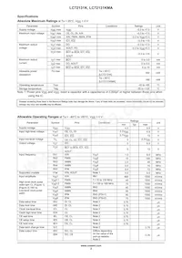 LC72131KMA-AE Datenblatt Seite 2