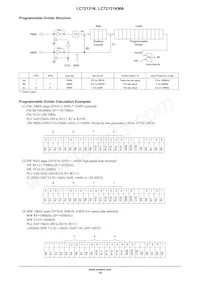 LC72131KMA-AE 데이터 시트 페이지 15