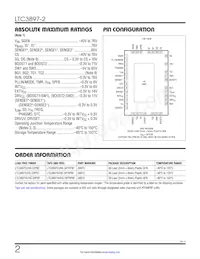 LTC3897HUHG-2#TRPBF Datasheet Page 2