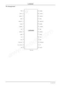 LV5044V-TLM-E Datasheet Pagina 4