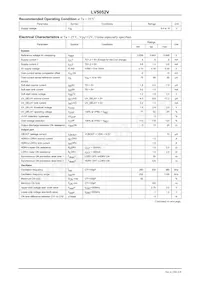 LV5052V-TLM-E Datasheet Pagina 2