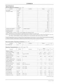 LV5069JA-ZH Datasheet Page 2