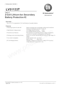 LV51133T-TLM-E Datasheet Cover
