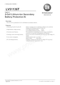 LV51136T-TLM-E Datasheet Cover
