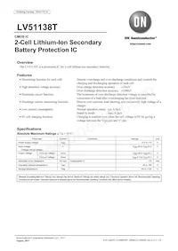 LV51138T-TLM-E Datasheet Copertura