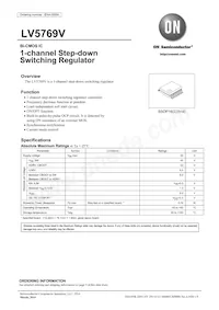 LV5769VZ-TLM-E Datasheet Cover