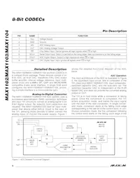 MAX1104EUA+W Fiche technique Page 8