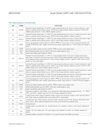 MAX14830ETM+TG3U Datasheet Page 17