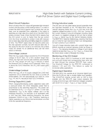 MAX14914ATE+T Datasheet Page 15