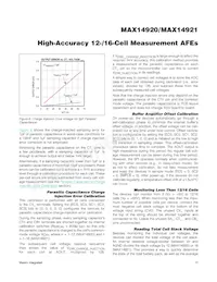 MAX14921ECS+T Datasheet Page 17