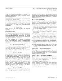 MAX15046CAEE+T Datasheet Page 19