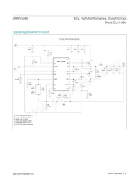 MAX15046CAEE+T Datasheet Page 20