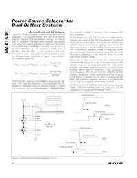 MAX1538ETI+ Datasheet Pagina 16