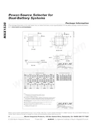 MAX1538ETI+ Datasheet Pagina 22