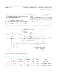 MAX15569GTG+T Datasheet Page 20