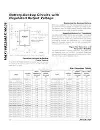 MAX16024LTBS+ Datasheet Page 14