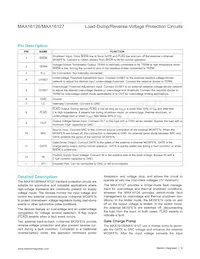 MAX16126TCA/V+CN6 Datasheet Page 8