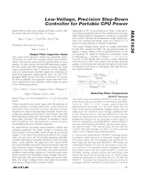 MAX1636EAP+T Datasheet Page 19