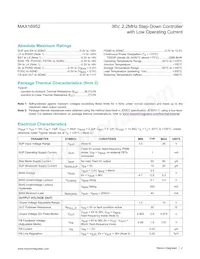 MAX16952AUE+ Datasheet Page 2