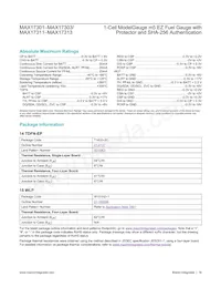 MAX17312X+ Datasheet Page 16