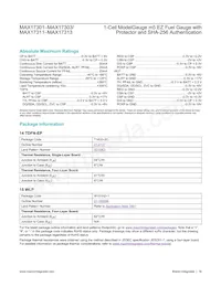 MAX17312X+ Datasheet Pagina 16