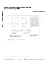 MAX1745EUB Datasheet Page 14