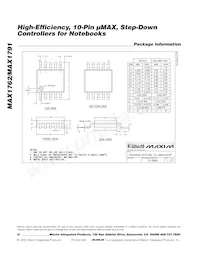 MAX1762EUB+T Datasheet Page 20