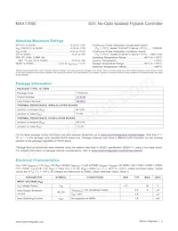 MAX17690ATE+T Datasheet Page 2