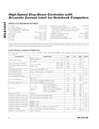 MAX1844EEP+T Datasheet Page 2