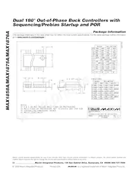 MAX1876AEEG+ Datasheet Page 22