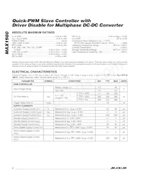 MAX1980ETP+T Datasheet Page 2