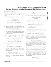 MAX1980ETP+T Datasheet Page 21