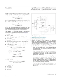 MAX20034ATIS/VY+ Datasheet Page 20