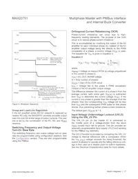MAX20751EKX+T Datasheet Page 17