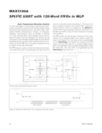 MAX3108AEWA+ Datasheet Page 20