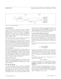 MAX3109ETJ+T Datasheet Pagina 19