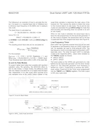 MAX3109ETJ+T Datasheet Page 20