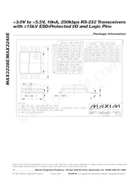 MAX3248ECAI+ Datasheet Pagina 14