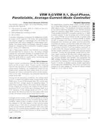 MAX5037AETH-T Datasheet Page 21