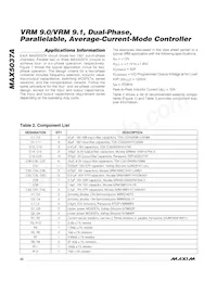 MAX5037AETH-T Datasheet Page 22