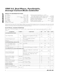 MAX5037ETH-T Datasheet Page 2