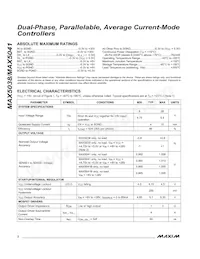 MAX5041EAI+T Datasheet Page 2