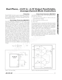 MAX5067ETH+T Datasheet Page 21