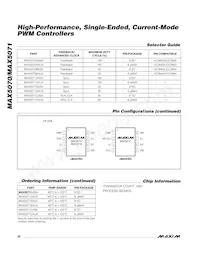 MAX5071CAUA-T Datasheet Page 20
